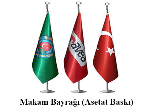 Makam Bayrağı (Asetat Baskı)